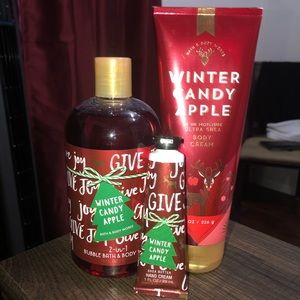 Winter Candy Apple Body Care Set